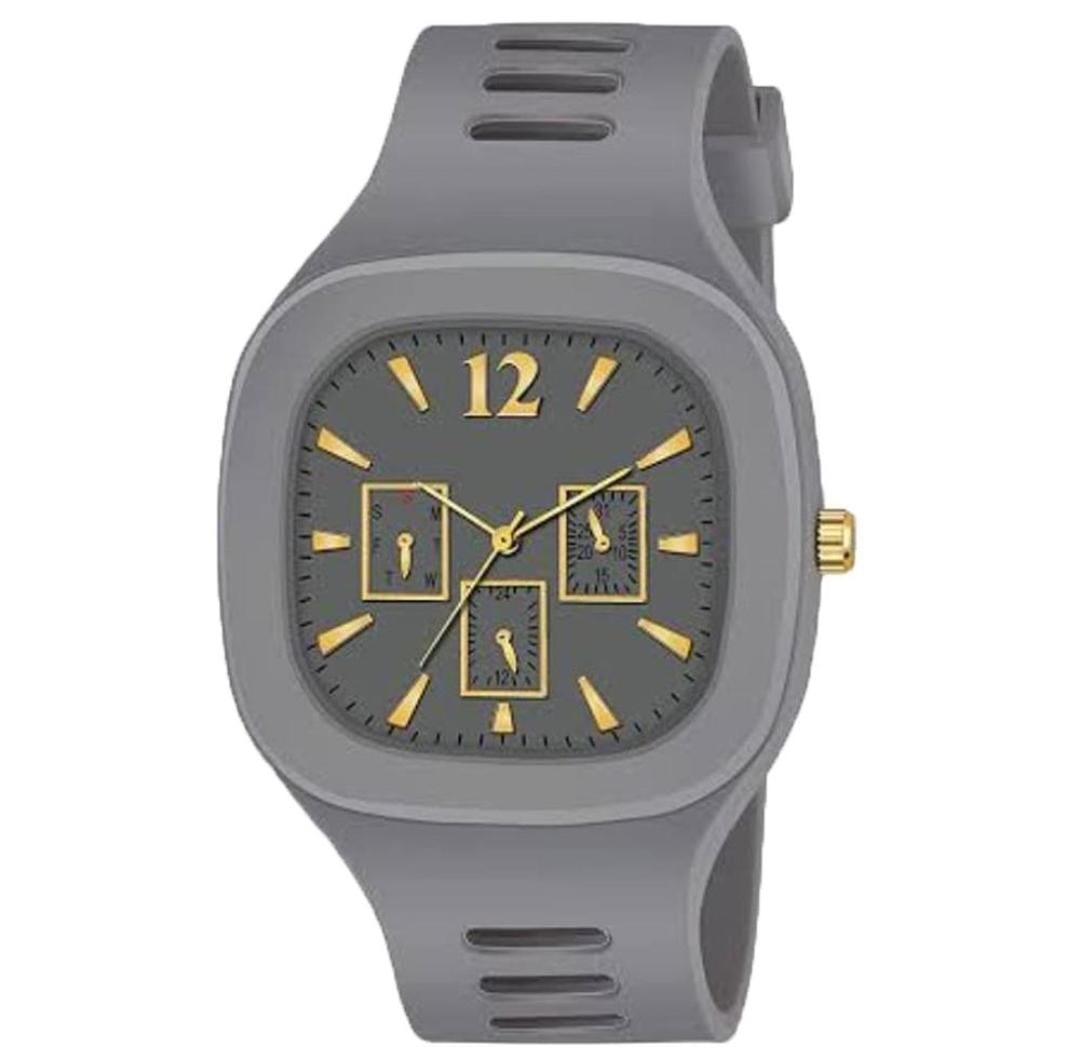 Men's watch Silcione Grey - My Store