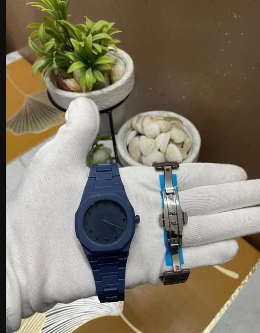 Man Quartz orignal Watch Blue - My Store