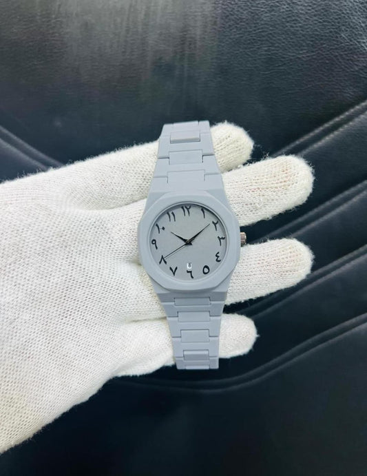 Man Quartz orignal watch White - My Store